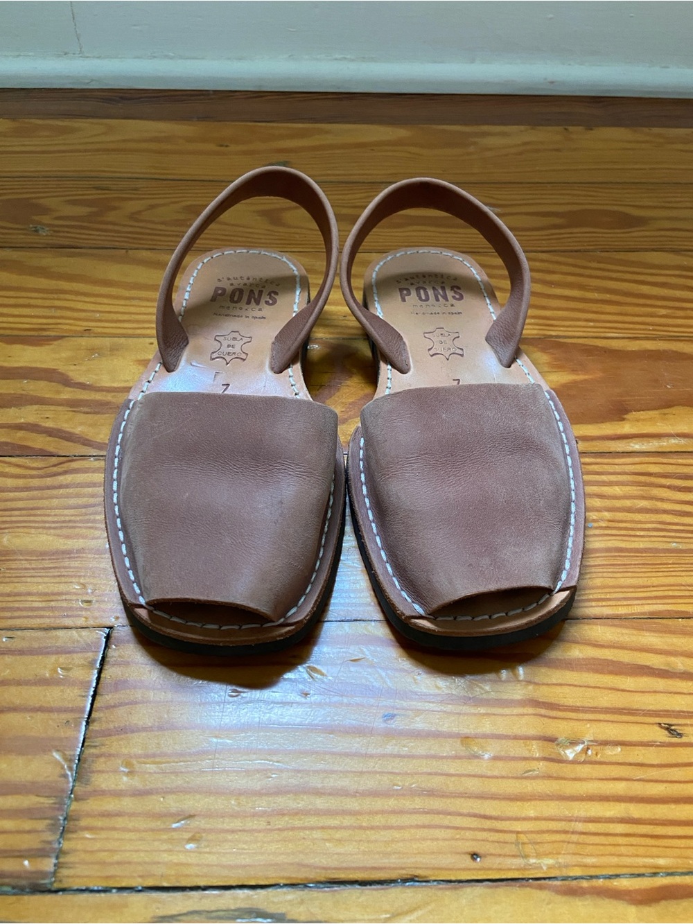 Brown Pons Avarcas Sandals
